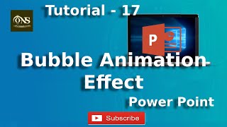 Bubble Animation Effect in Powerpoint || Tutorial 17 || Powerpoint Tutorial