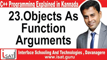 Objects As Function Arguments