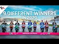 9 Different MotoGP Winners in 2020!