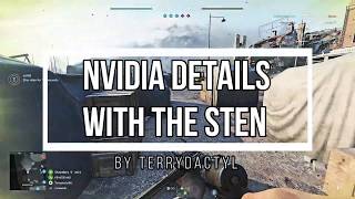 Nvidia Details Filter with the Sten - Battlefield V Gameplay