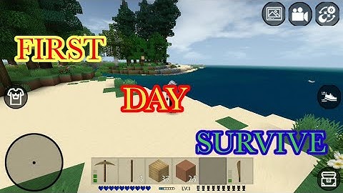 Mini block craft Survival part 1