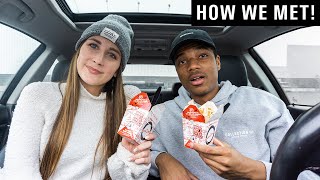 HOW WE MET | Mukbang w/ My GF