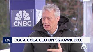 CocaCola CEO James Quincey on inflation, pricing trends and AI impact