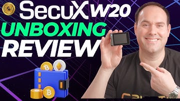 ⭐SecuX W20 X TrendMicro Hardware Wallet UNBOXING AND REVIEW🚨(Watch this before buying!)👀