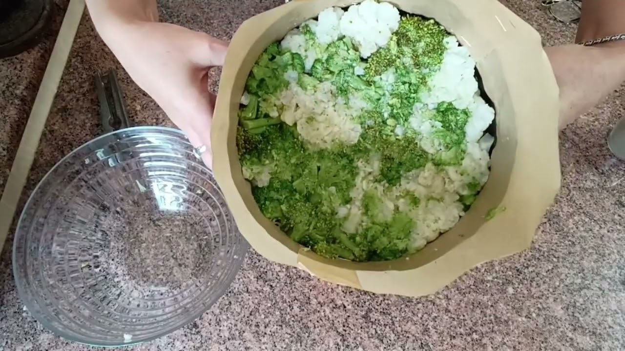 Отличная запеканка из брокколи и цветной капусты. Broccoli and cauliflower casserole 🥘🥘🥘