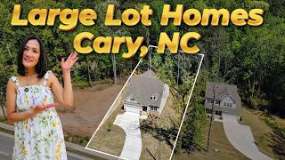 Rare Cary NC New Construction | 0.6 Acre, No HOA   Walkout Basement