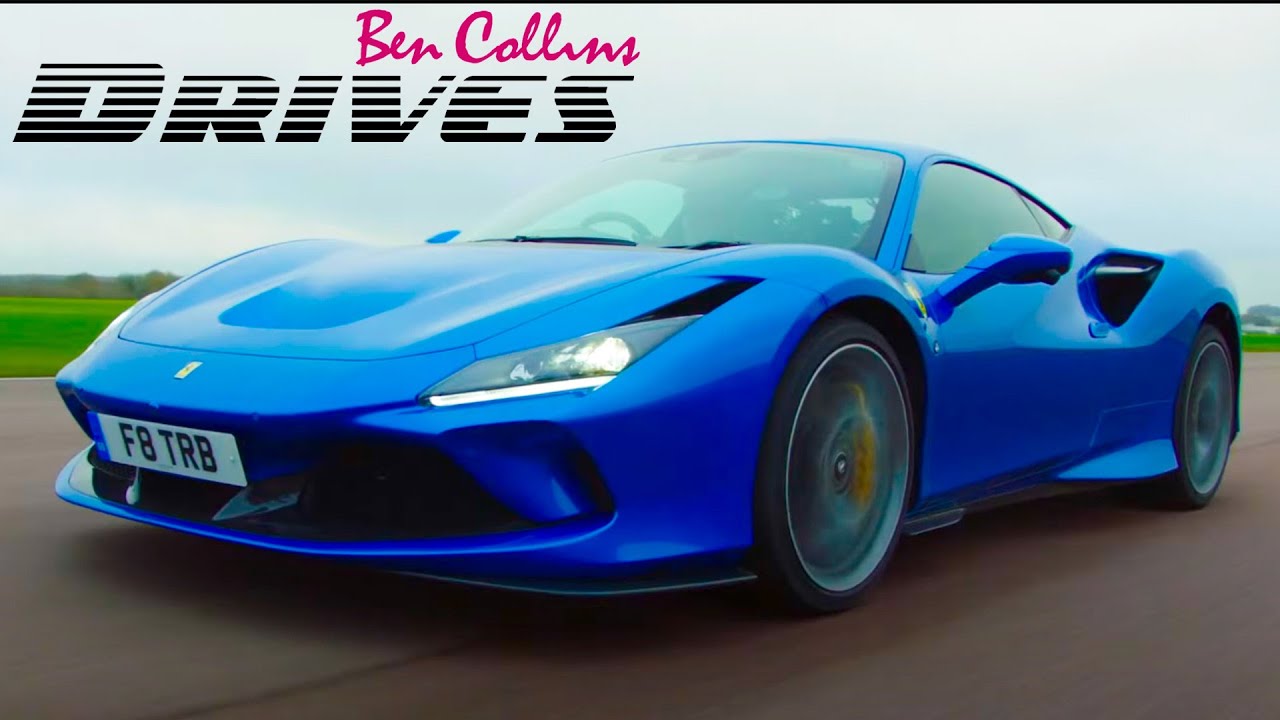 Ben Collins Drives the Mighty Ferrari F8 Tributo at Thruxton UK. Full Drift Attack!