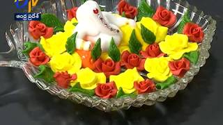 Flower Was Design Chudandi Cheyandi Sakhi 22Nd February 2018 Etv Andhra Pradesh