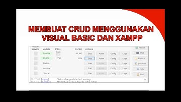 Cara Membuat CRUD Menggunakan Visual Basic dan Xampp | Tahap 1
