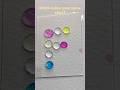 water drop colour mixing #art #coloring #viralshorts #trending