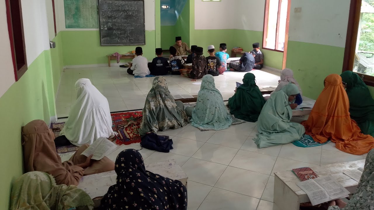 Kegiatan sore di pondok Ramadhan2026 di Madin Miftahul Huda Srati Kemroncong Ayah kebumen