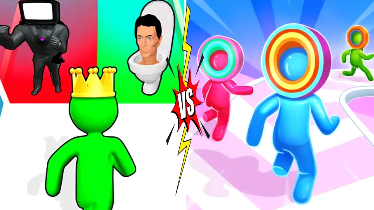 Layer Man Run 🆚 Giant Rush Gameplay 🎮 |Android and iOS Game |