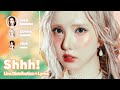 VIVIZ Shhh Line Distribution Lyrics Karaoke PATREON REQUESTED 