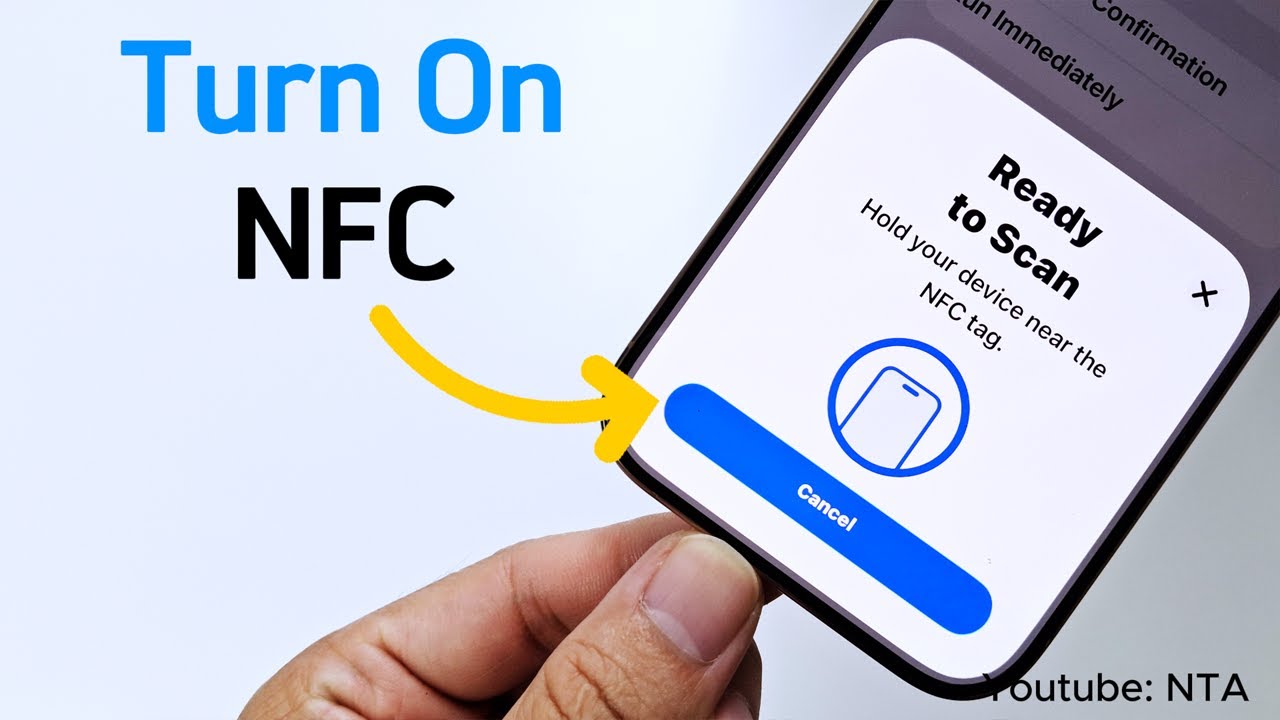 How to Turn On NFC on iPhone - YouTube