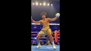 THIS ONE WAS FUN! 🤯 Tristan Kalkreuth with the KNOCKOUT!!
