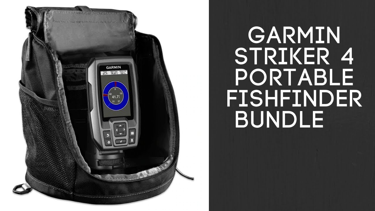 Garmin STRIKER 4 Portable Fishfinder Bundle review YouTube