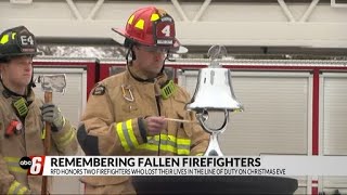 RFD honors firefighters who lost their lives on Christmas Eve 72 years ago