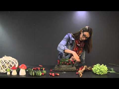 Bloemschikken in de herfst! youtube Youtube bloemschikken herfst