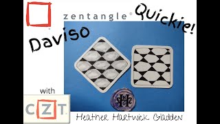 Zentangle® Quickie: Daviso