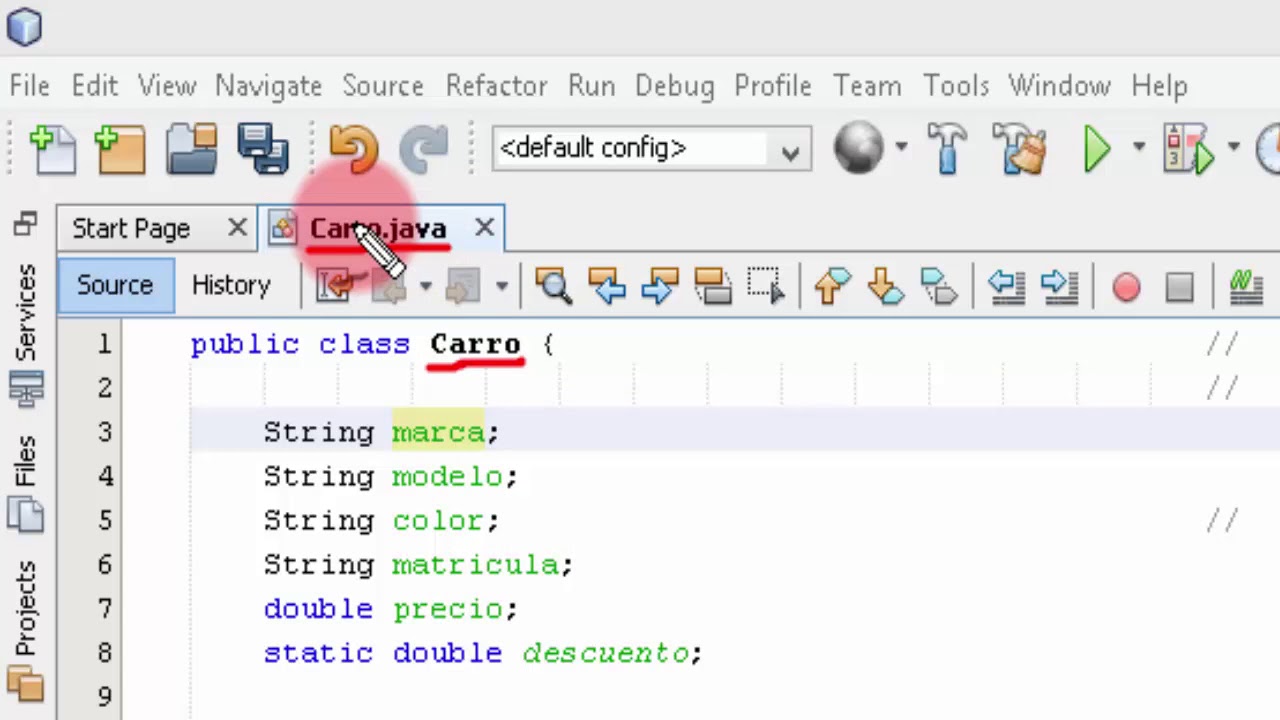 CURSO JAVA SE- 5 EXPLICACION DE UNA CLASE - YouTube