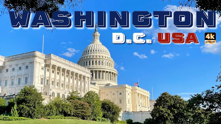 Washington, D.C. | 4K Walking Tour | Capital of the United States 🇺🇸