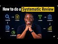 Best Systematic Review Clarity Session for Everyone: Q and A
