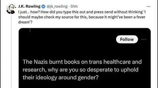 JK Rowling engages in Holocaust denial my thoughts