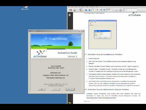 How to install Active-Base Security Server (SQL Proxy) on Windows 7