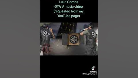 GTA 5 Music Video For Out Where The Wild Things Are by Luke Combs #lukecombs