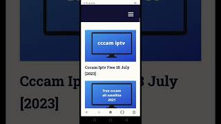 IPTV CCCAM FREE 3 DAYS  CLINE TEST #cline #shorts #iptv screenshot 5