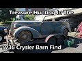 Treasure Hunting in the 1936 Chrysler C8 Airstream Convertible Sedan Barn Find