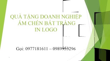 Qùa tặng doanh nghiệp Gọi 0989953296