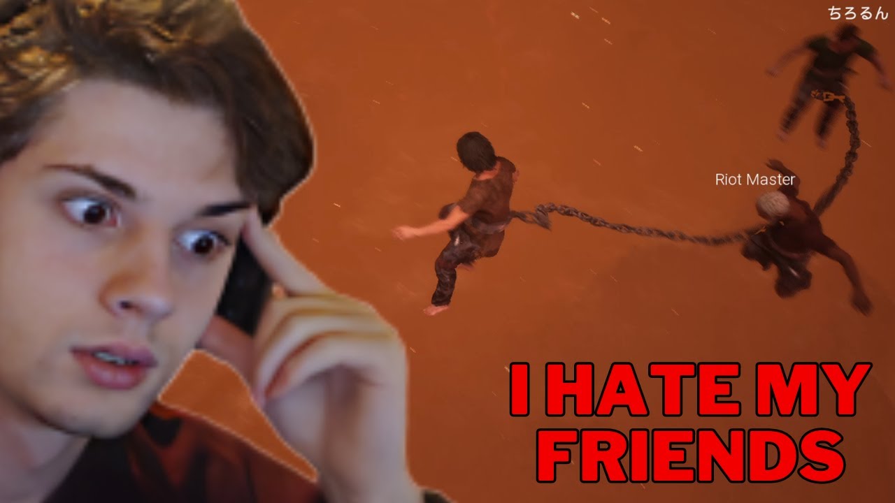 Chained Together BUT My Friends Make me Hate Them - YouTube