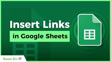 Inserting Links into Google Sheets