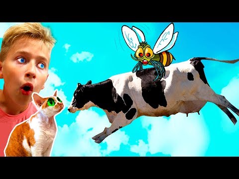 Самые Сильные МУХИ Грузчики - СИМУЛЯТОР МУХИ Bug Academy на МЫ Играем