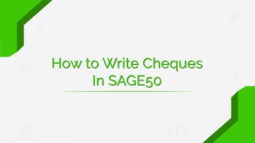 How to Write Cheques or Checks for Company In Sage 50 #sage #sage50beginner  #sage50canada #sage50uk