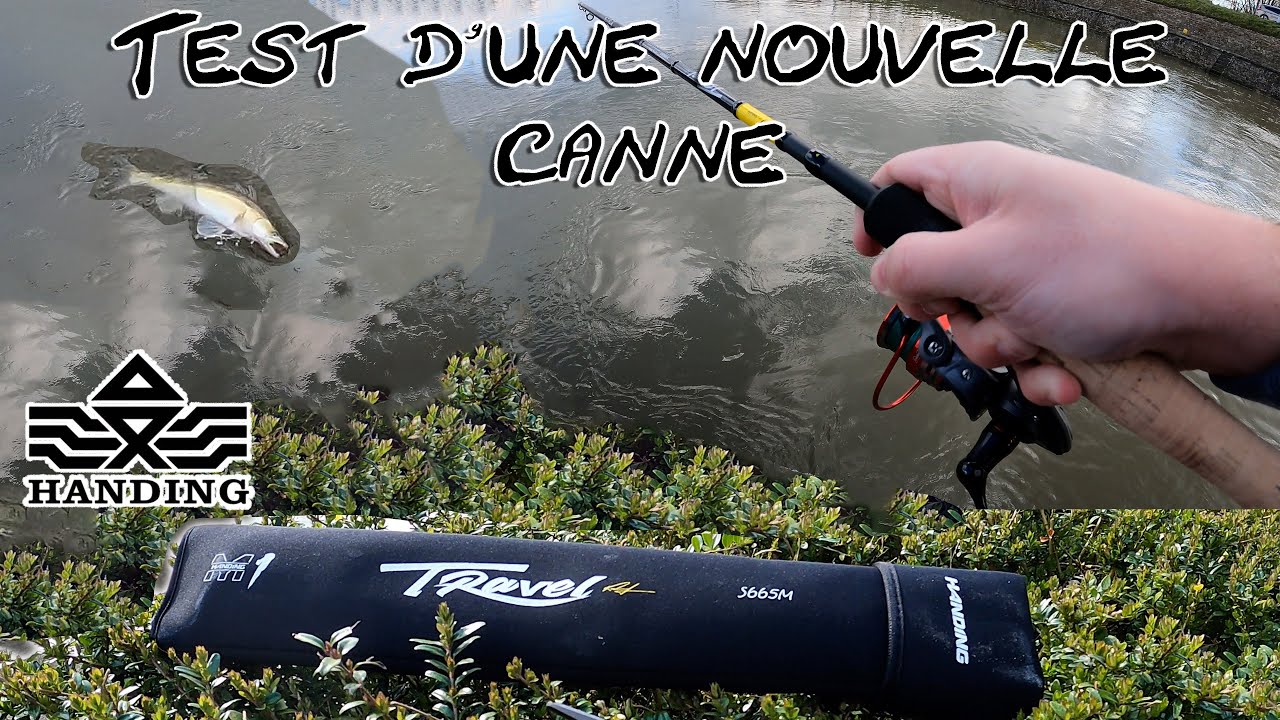 Canne à Pêche Casting HANDING M1 équipée D'anneaux Fuji O+A - Carbone Ultra Légère (Neuve)