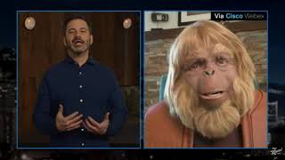 Dr. Zaius On Kimmel