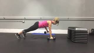 Renegade Row Push-up + modification variations
