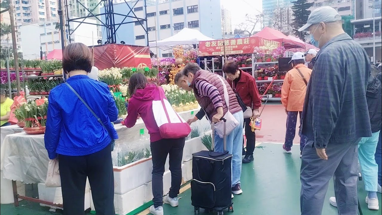 Атмосфера китайского Нового года в Гонконге!