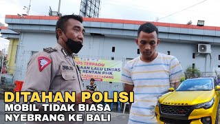 Tidak Bisa Nyebrang Ke Bali Mobil Rian Arifin Di Tahan Polisi