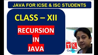 CLASS - XII - RECURSION - PROGRAM - 7 (DECIMAL TO BINARY)