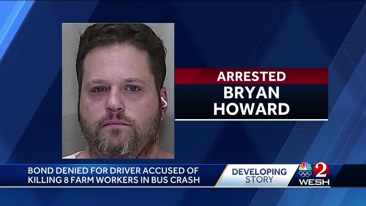 Bond denied for driver accused of killing 8 farm workers in bus crash ...