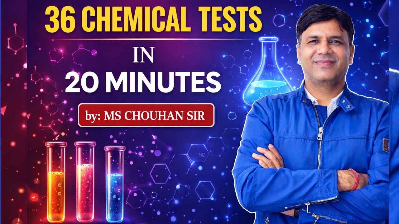 36 тестов по органической химии за 20 минут #iit #jee