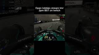 Open lobbies tmr @ 2pm #f1 #dlc #f1game #edit #streaming #shorts