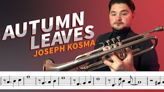 Autumn Leaves - Trumpet Cover screenshot 5