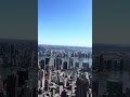 New York view from Empire State building