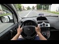 Renault Kangoo II 1 6 16v Petrol POV Test Drive No Talking