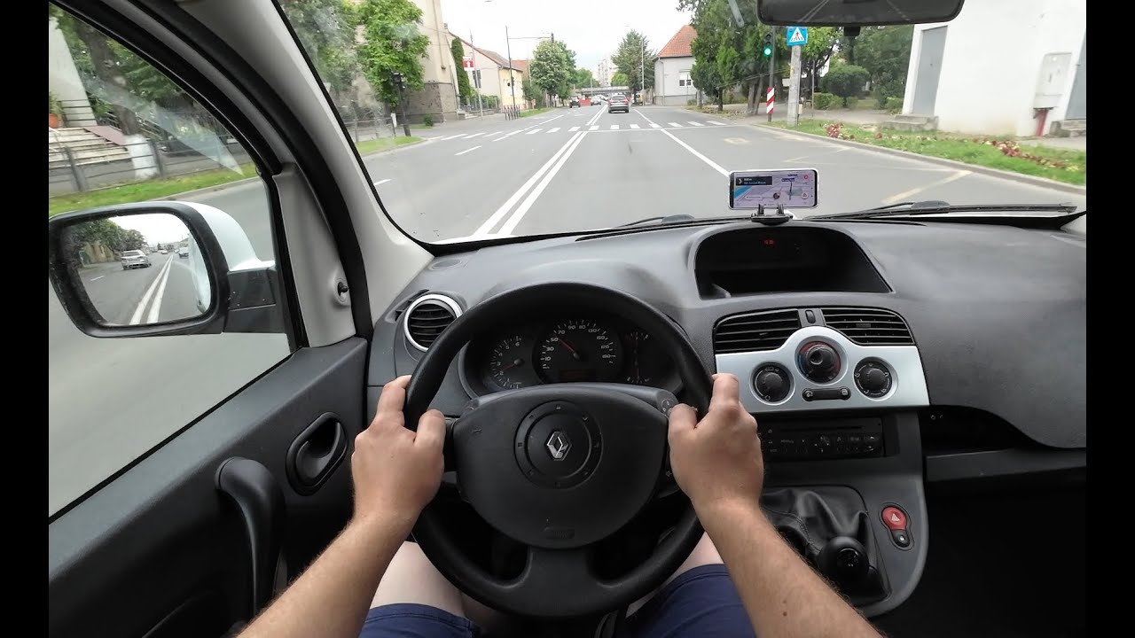 Renault Kangoo II 1.6 16v Petrol POV Test Drive – No Talking