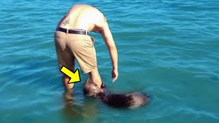 Man Enters The Water, Then Something Grabs His Foot. He SCREAMS When He Sees.. by UNITY 150,062 views 3 weeks ago 14 minutes, 31 seconds